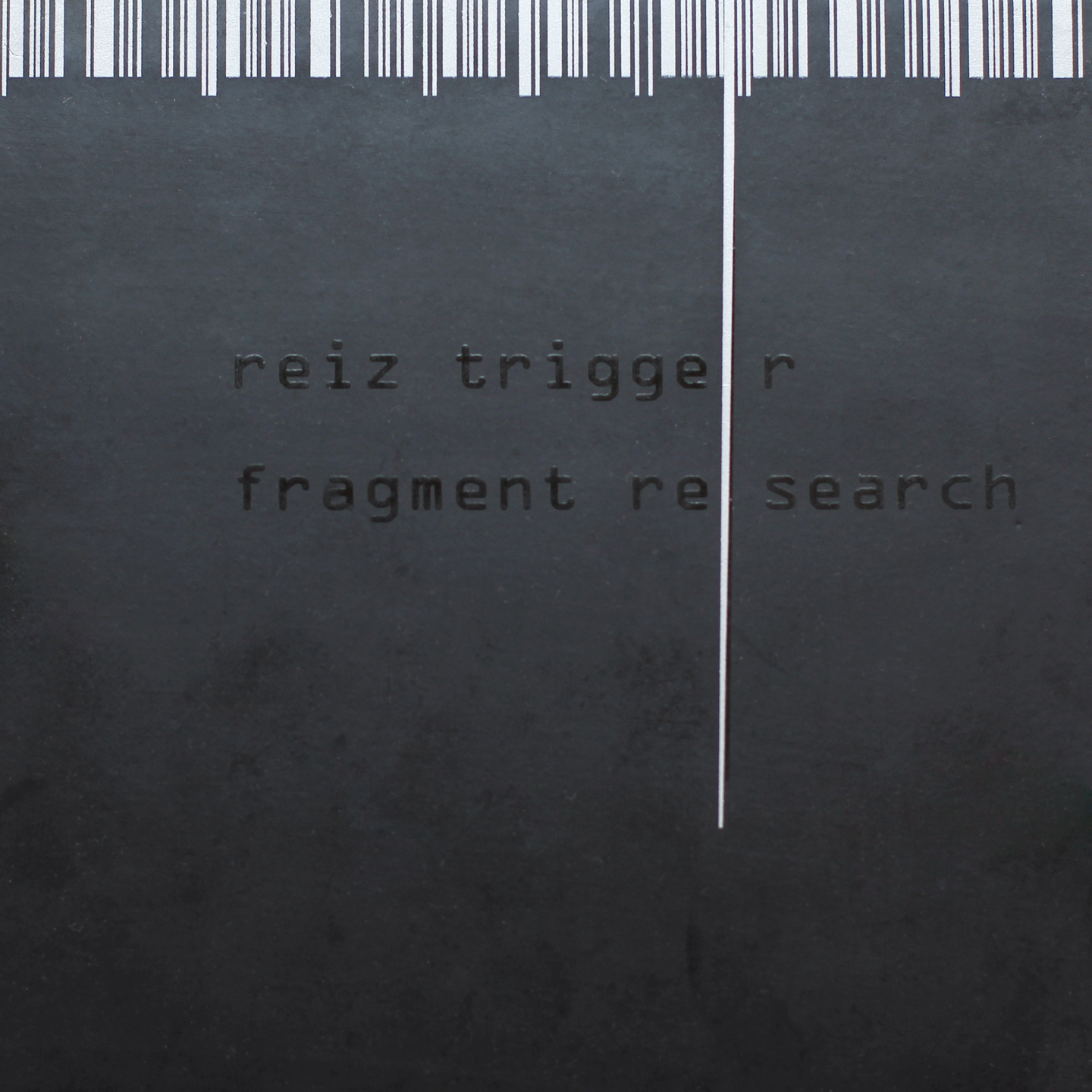 CD Reiz Trigger: "Fragment Research" (Deluxe Edition)
